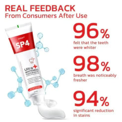 Sp-4 probiotic whitening toothpaste, Teeth Whitener Toothpaste, Natural Tooth Whitener (Buy One Get One Free)