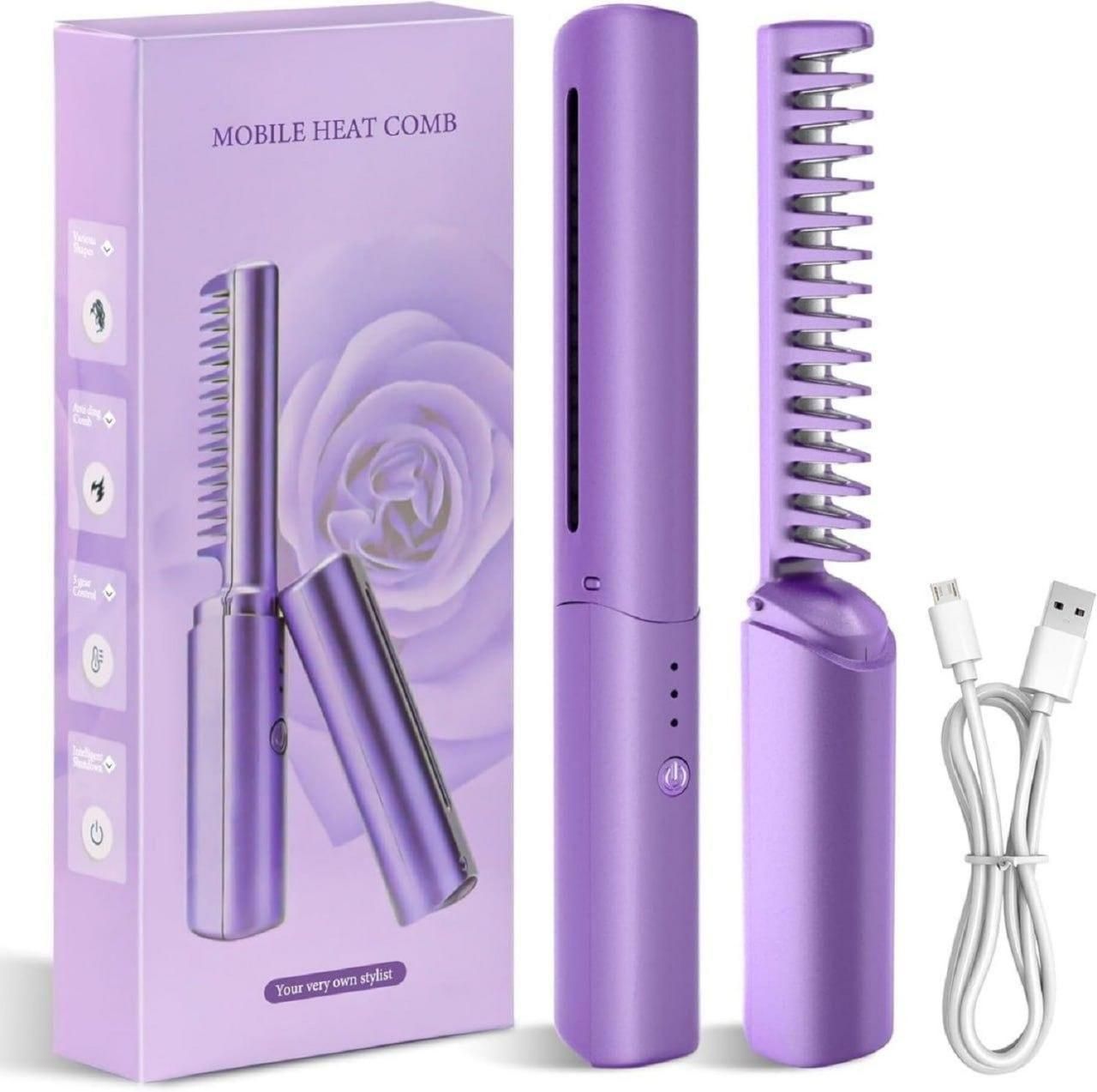 Portable Mini Hair Straightener (Rechargable)