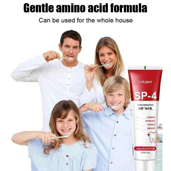 Sp-4 probiotic whitening toothpaste, Teeth Whitener Toothpaste, Natural Tooth Whitener (Buy One Get One Free)